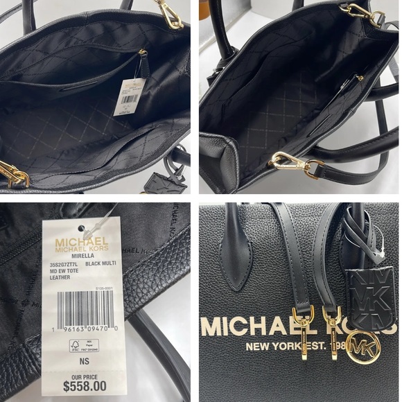 Michael Kors Medium Mirella 35S2G7ZT7L Tote Bag 
Black Multi
NWT - Picture 6 of 16